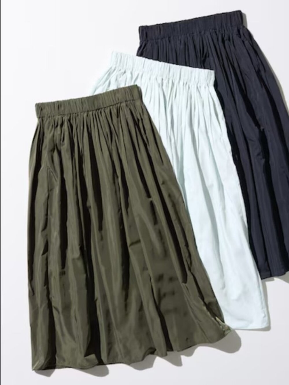 Uniqlo Gathered Skirt XS